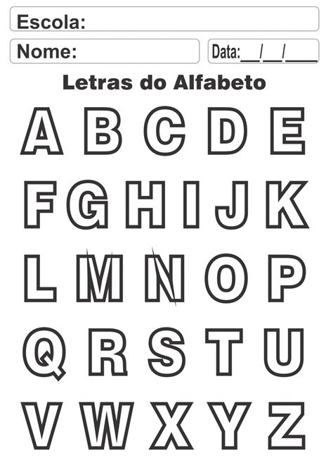 alfabeto pdf download - PDF alfabeto para imprimir